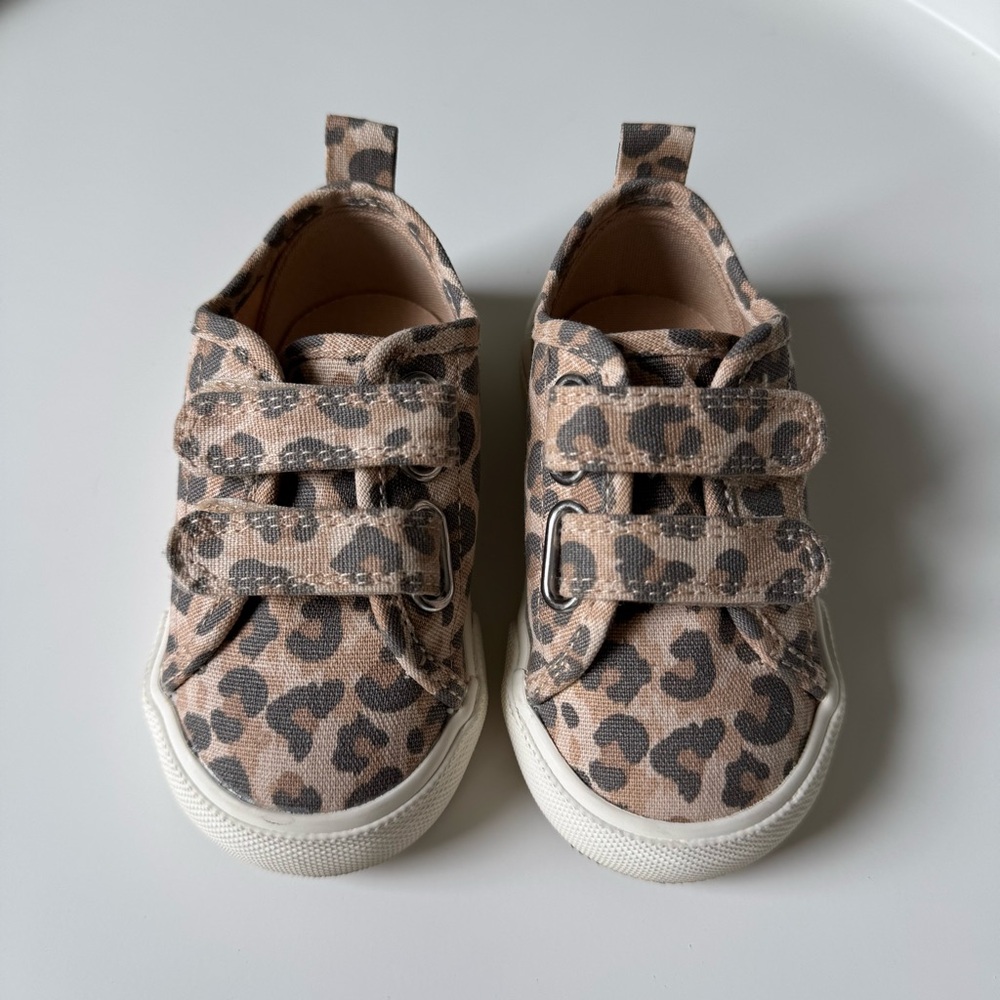 H&M Leopard Print Kids Sneakers